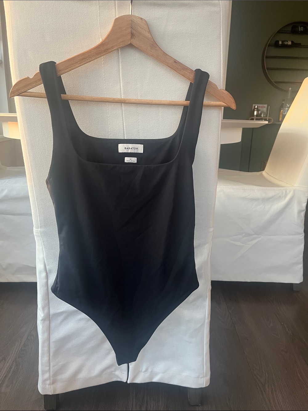 Babaton Black One-Piece Bodysuit